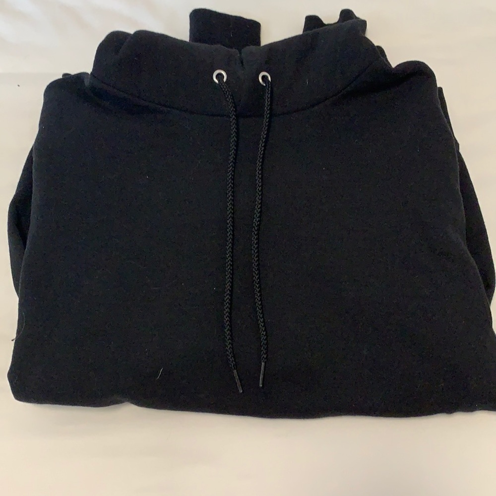 Black champion hoodie